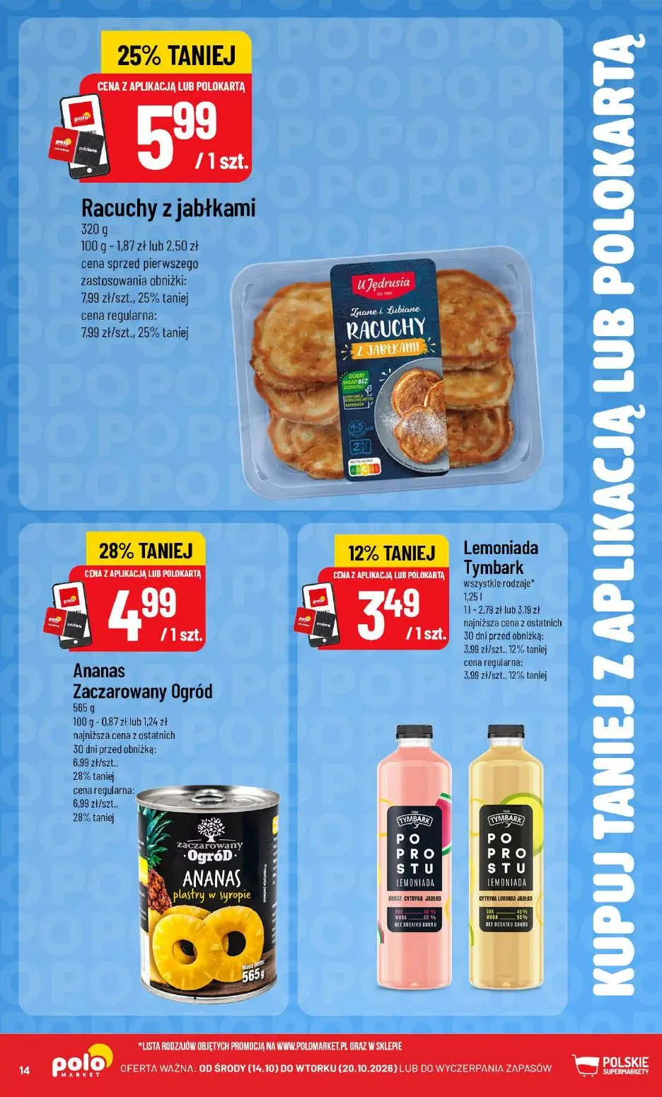 gazetka promocyjna POLOmarket Taniej z aplikacją! - Strona 14