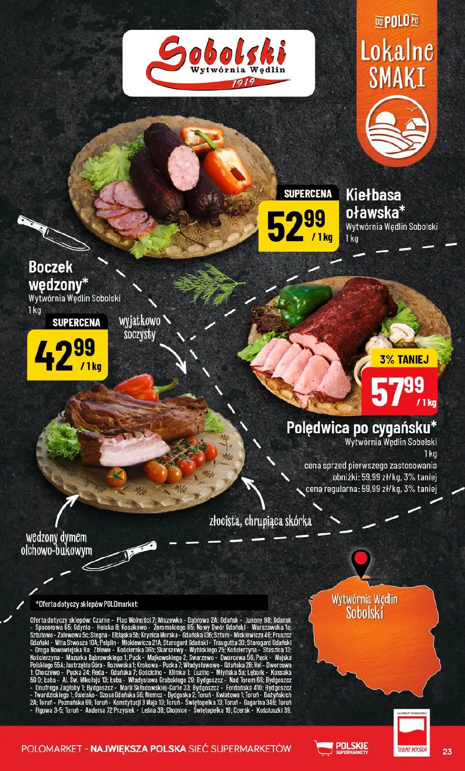 gazetka promocyjna POLOmarket Pomorskie, kujawsko-pomorskie - Strona 23