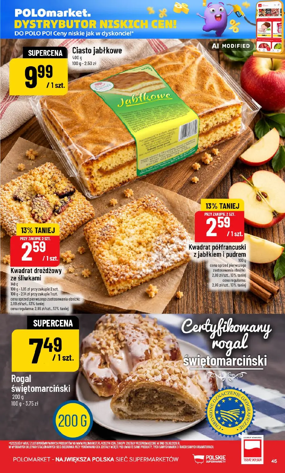 gazetka promocyjna POLOmarket Pomorskie, kujawsko-pomorskie - Strona 45