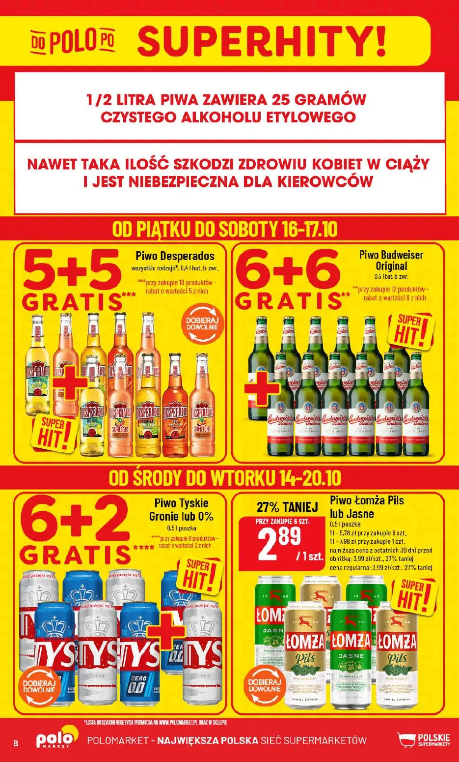 gazetka promocyjna POLOmarket Pomorskie, kujawsko-pomorskie - Strona 8