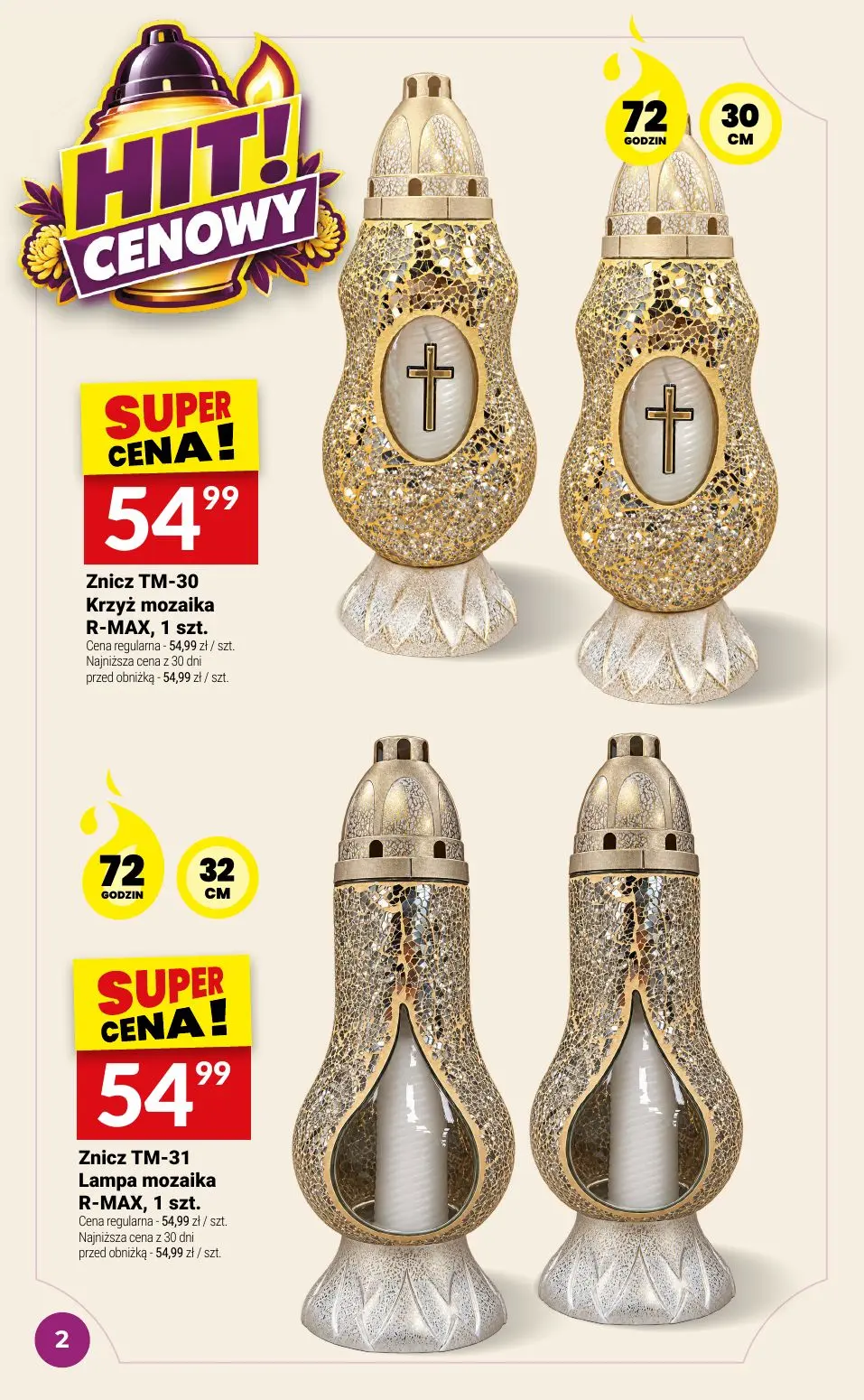 gazetka promocyjna Twój Market Katalog znicze - Strona 2