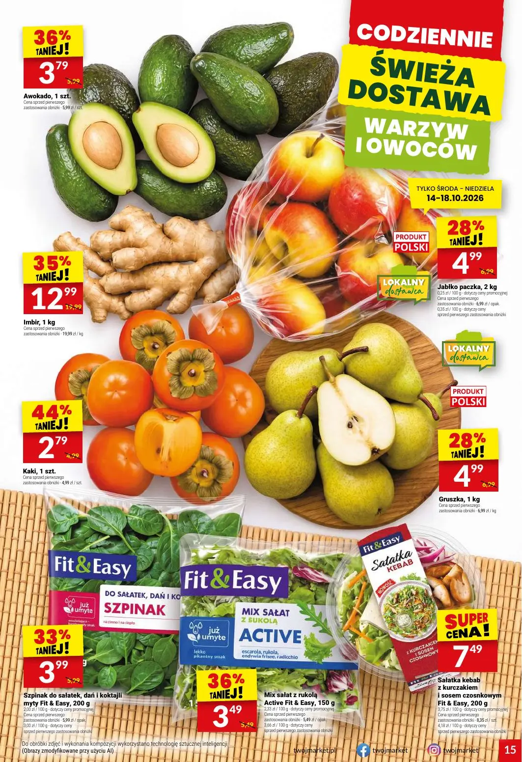 gazetka promocyjna Twój Market  - Strona 15