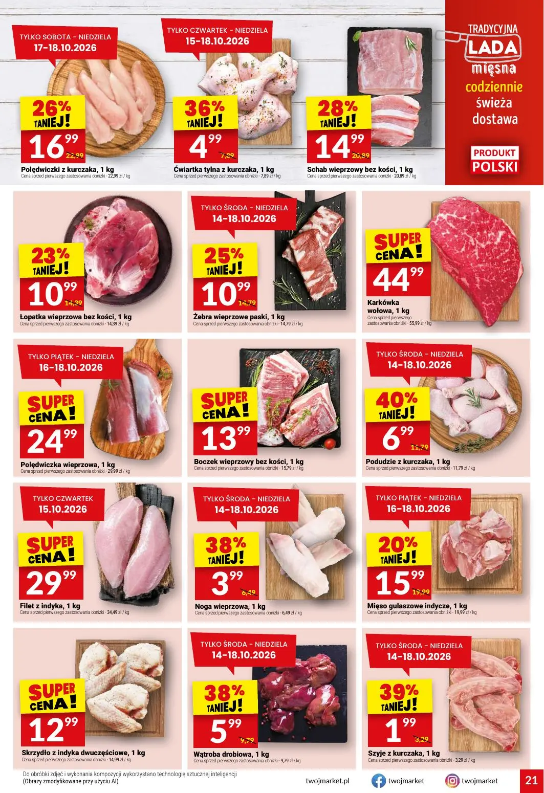 gazetka promocyjna Twój Market  - Strona 21