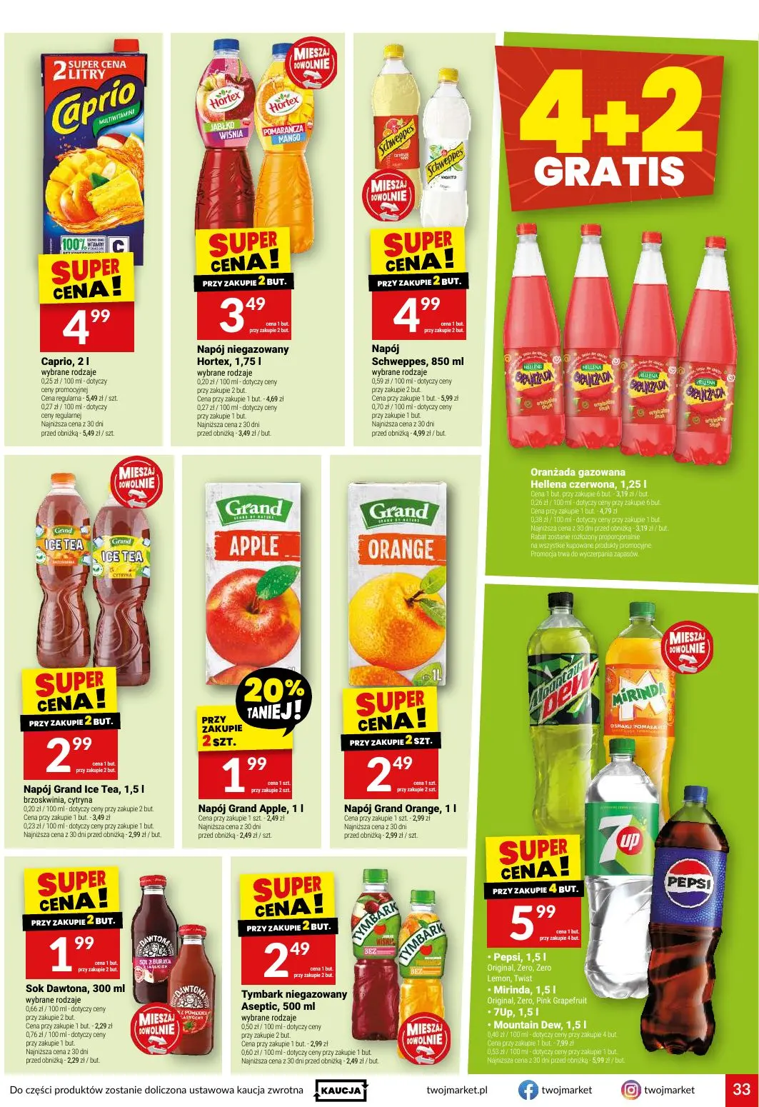gazetka promocyjna Twój Market  - Strona 33
