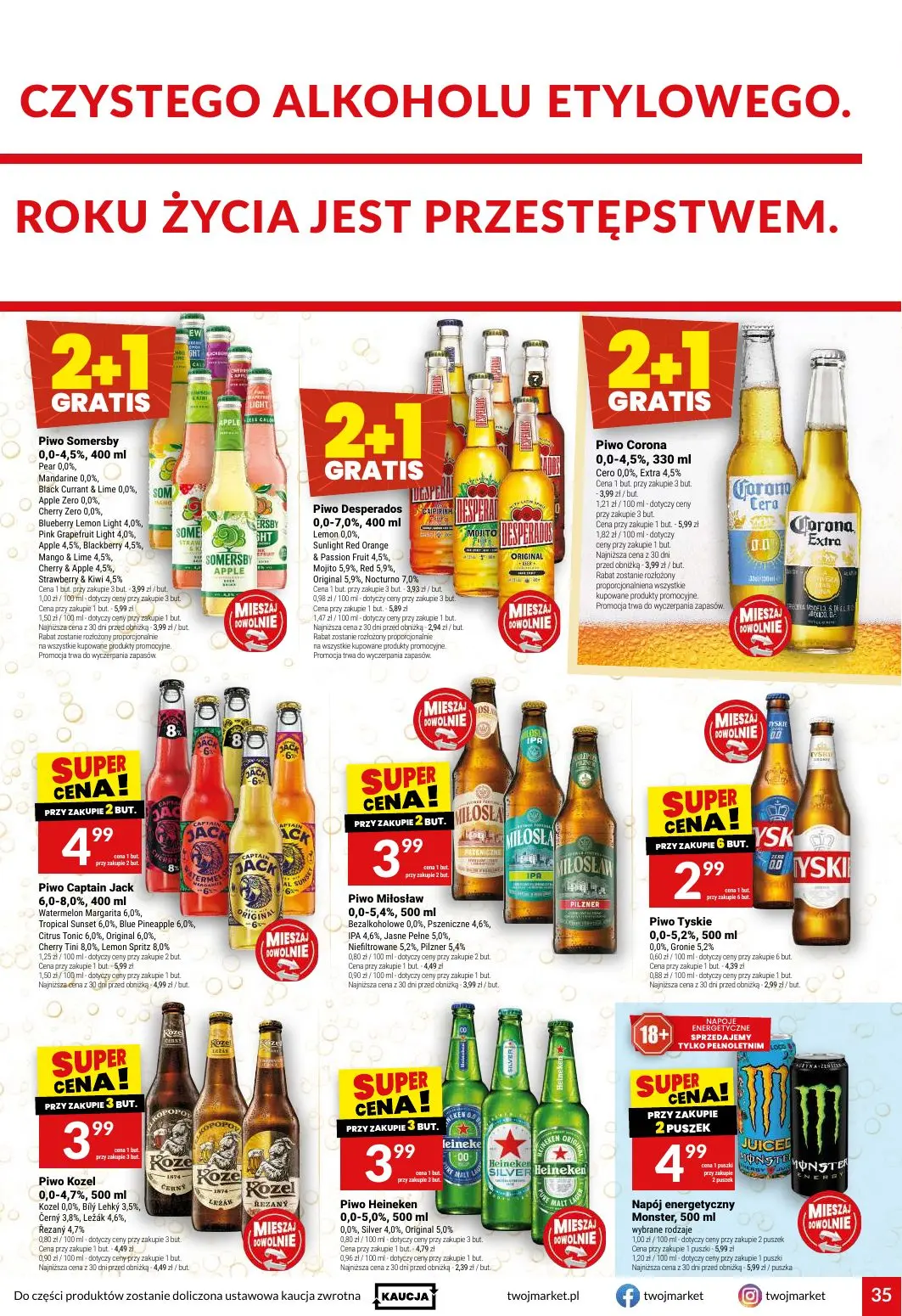 gazetka promocyjna Twój Market  - Strona 35