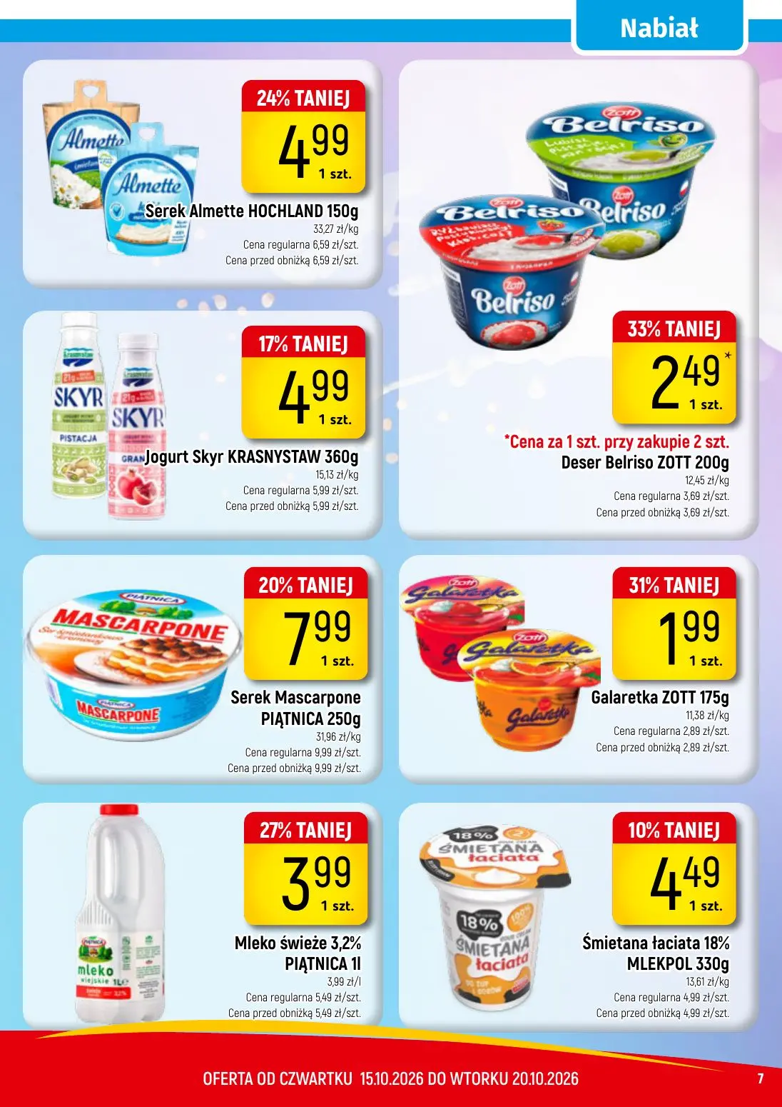 gazetka promocyjna Delikatesy Piotruś Pan Bajkowo niskie ceny - Strona 7