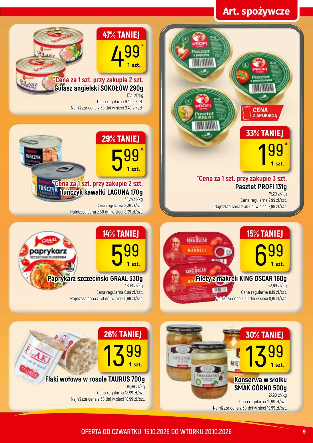 gazetka promocyjna Delikatesy Piotruś Pan Bajkowo niskie ceny - Strona 9