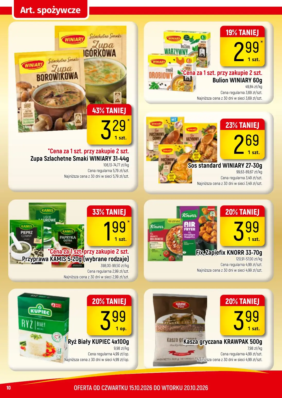 gazetka promocyjna Delikatesy Piotruś Pan Bajkowo niskie ceny - Strona 10