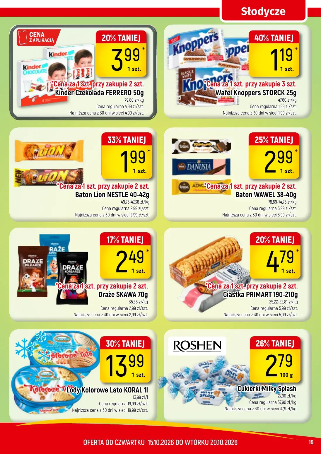 gazetka promocyjna Delikatesy Piotruś Pan Bajkowo niskie ceny - Strona 15