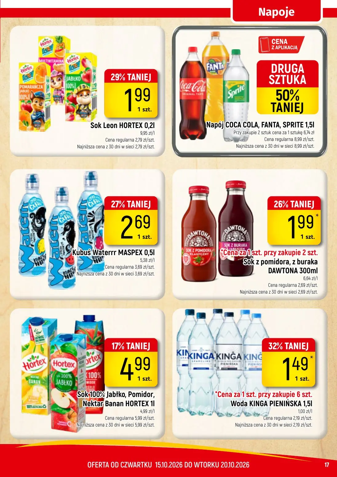 gazetka promocyjna Delikatesy Piotruś Pan Bajkowo niskie ceny - Strona 17