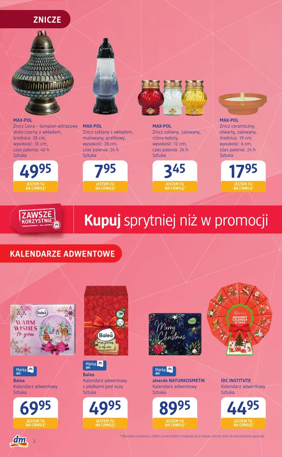 gazetka promocyjna Drogeria dm Kupuj sprytniej niż w promocji - Strona 2