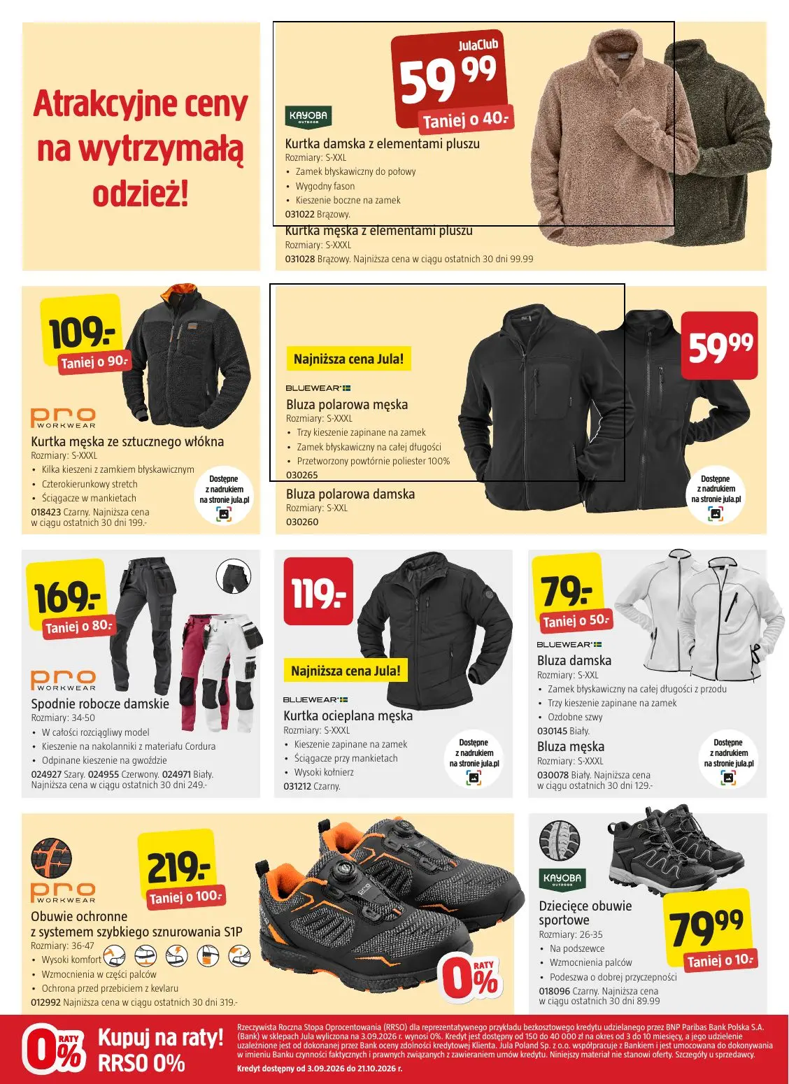gazetka promocyjna JULA Niskie, jesienne ceny na nowe, ambitne projekty! - Strona 3