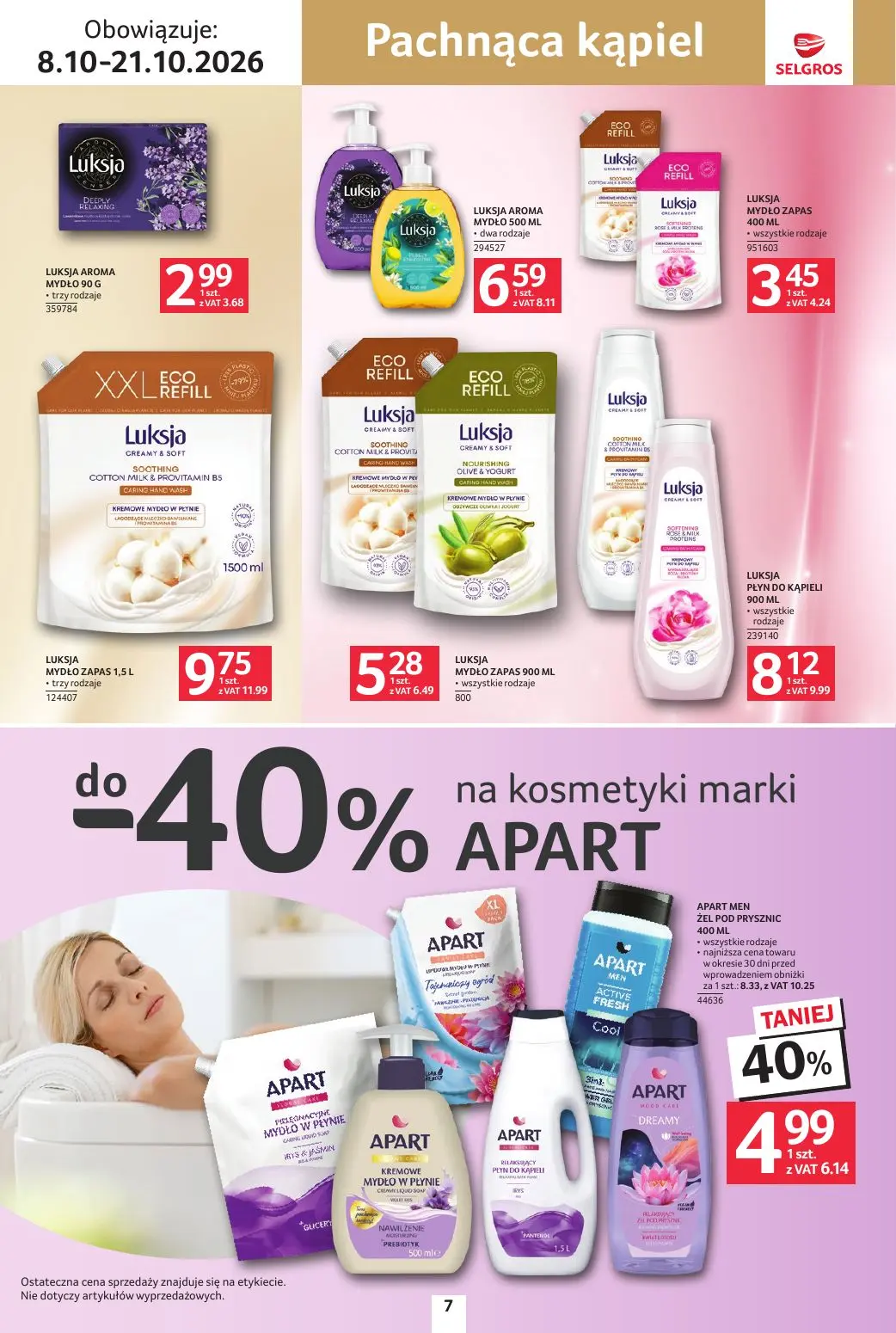 gazetka promocyjna SELGROS Katalog Uroda - Strona 7