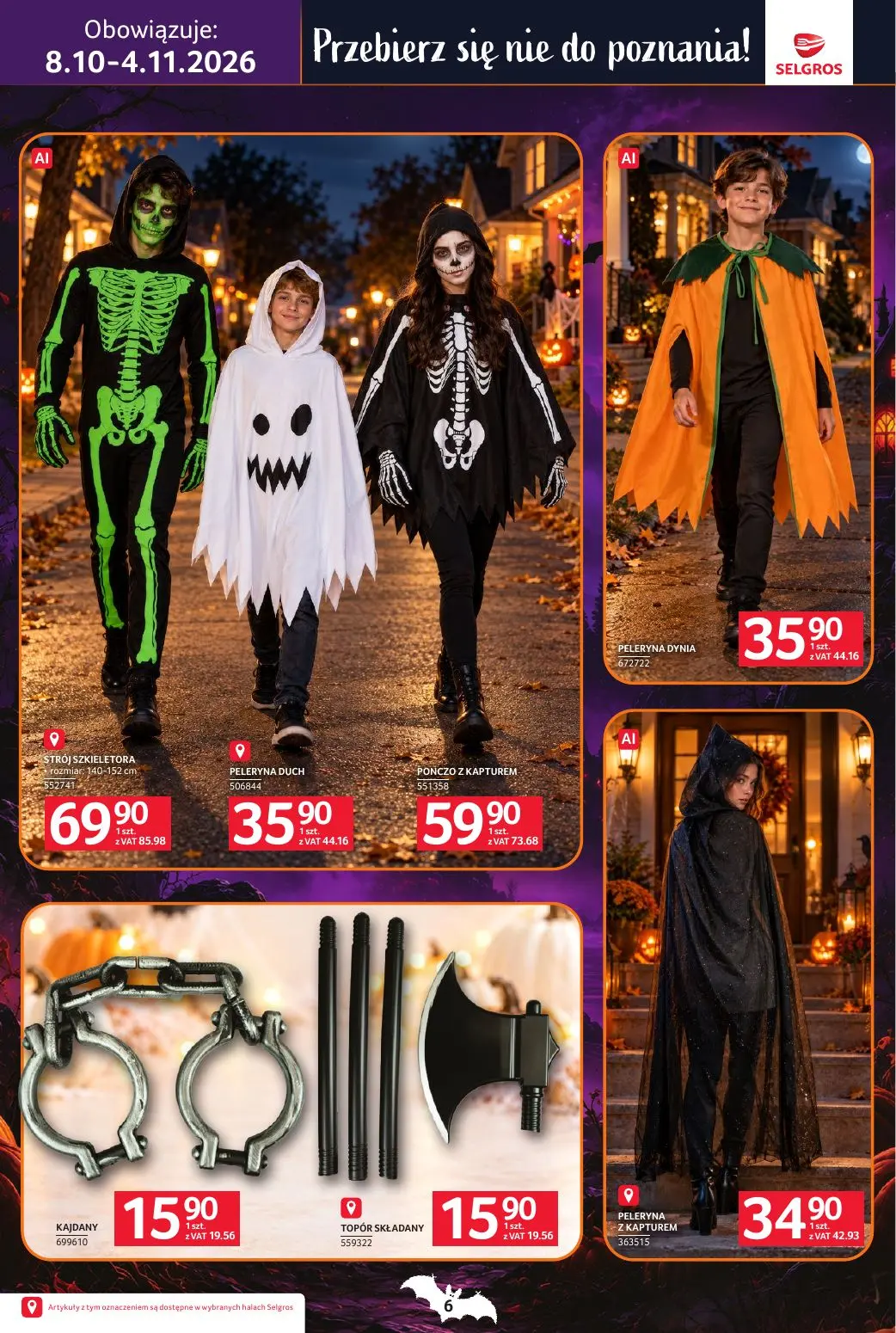 gazetka promocyjna SELGROS Katalog Halloween - Strona 6