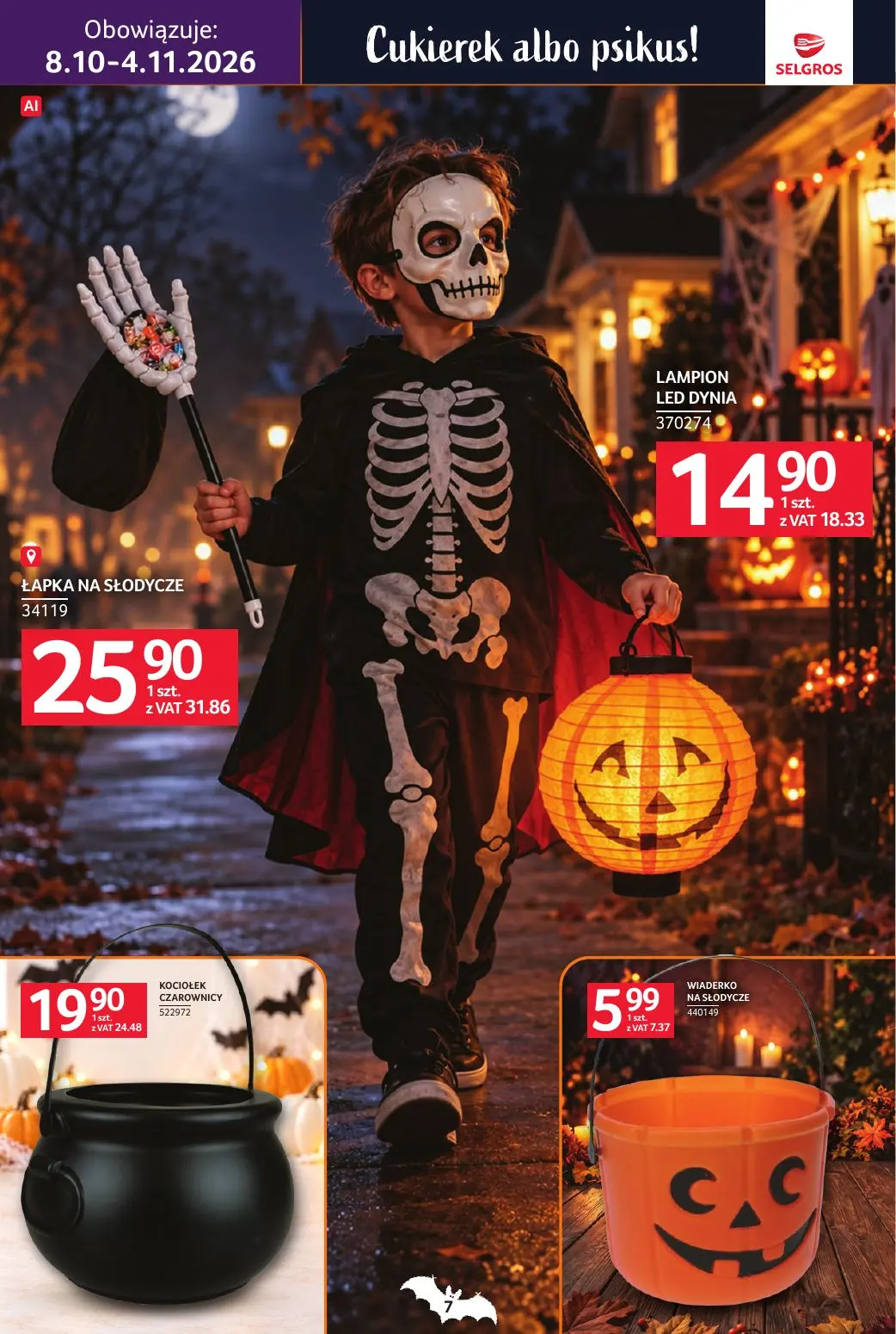 gazetka promocyjna SELGROS Katalog Halloween - Strona 7