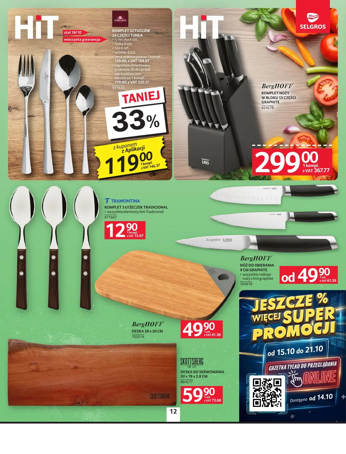gazetka promocyjna SELGROS Oferta przemysłowa - Strona 15