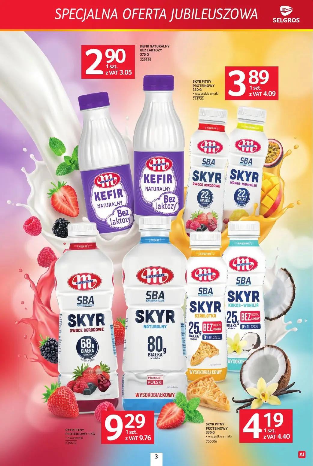 gazetka promocyjna SELGROS Specjalna Oferta Jubileuszowa - Strona 3