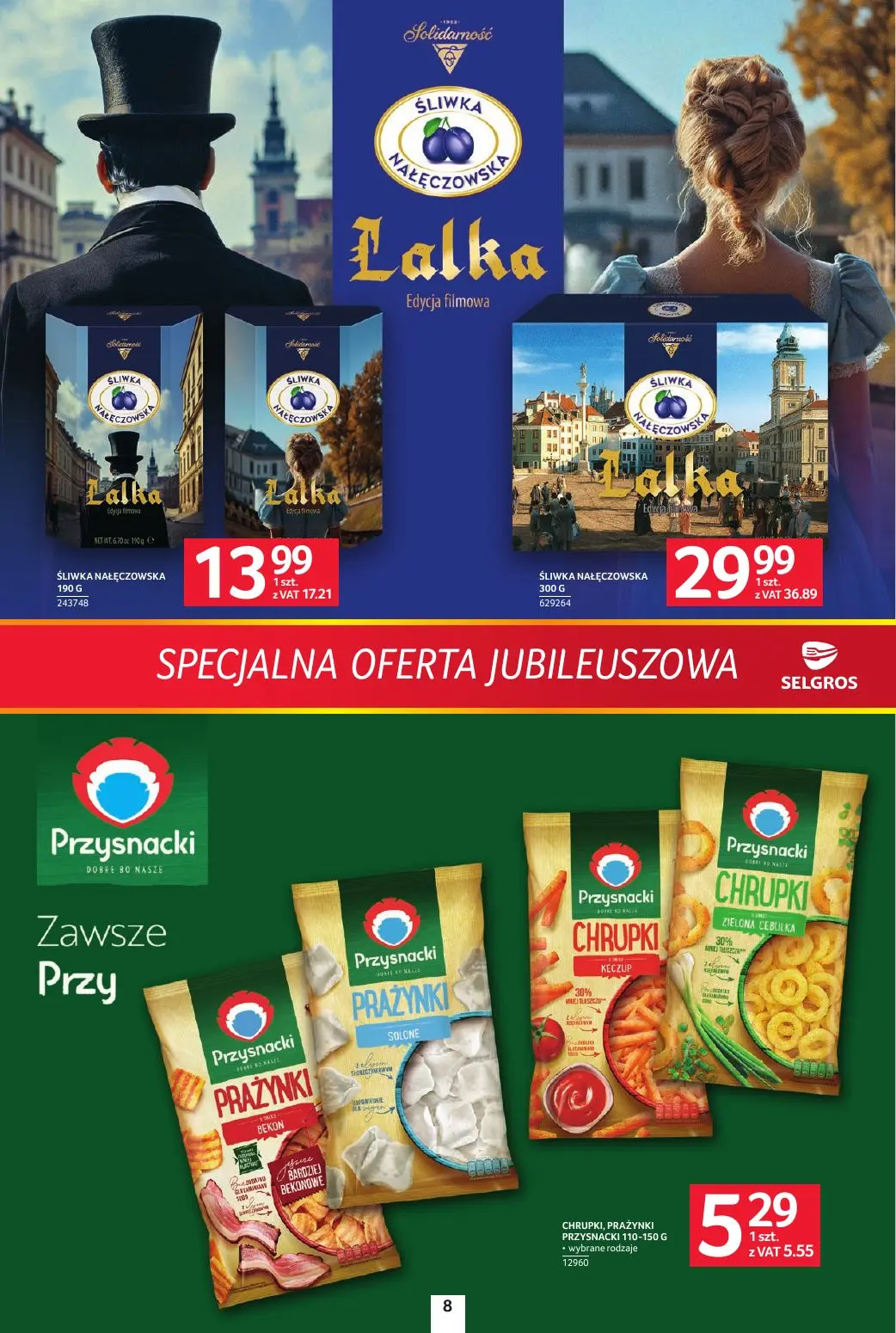 gazetka promocyjna SELGROS Specjalna Oferta Jubileuszowa - Strona 8