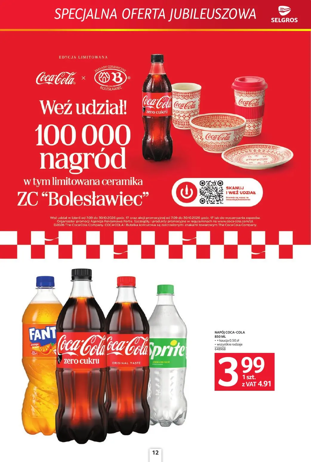 gazetka promocyjna SELGROS Specjalna Oferta Jubileuszowa - Strona 12