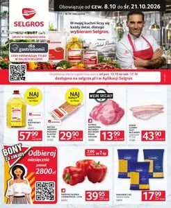Gazetka promocyjna SELGROS, ważna od 2026-10-08 do 2026-10-21.