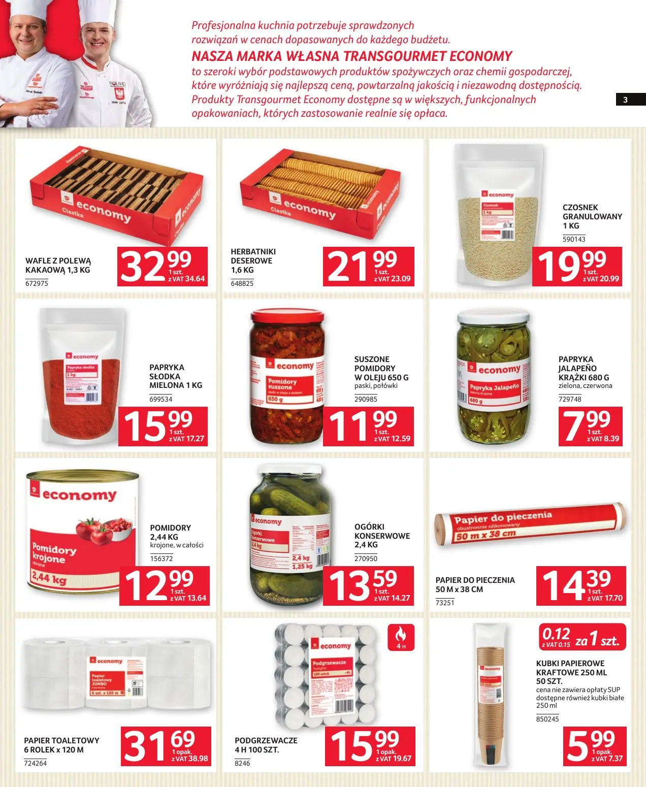 gazetka promocyjna SELGROS Oferta dla gastronomii - Strona 3