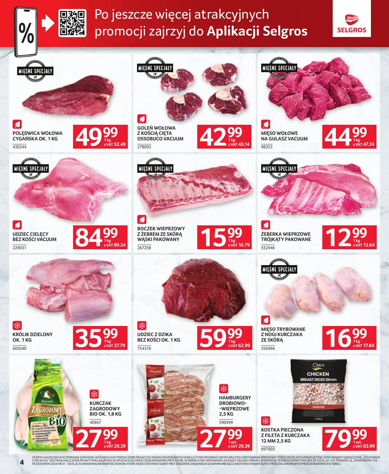 gazetka promocyjna SELGROS Oferta dla gastronomii - Strona 4