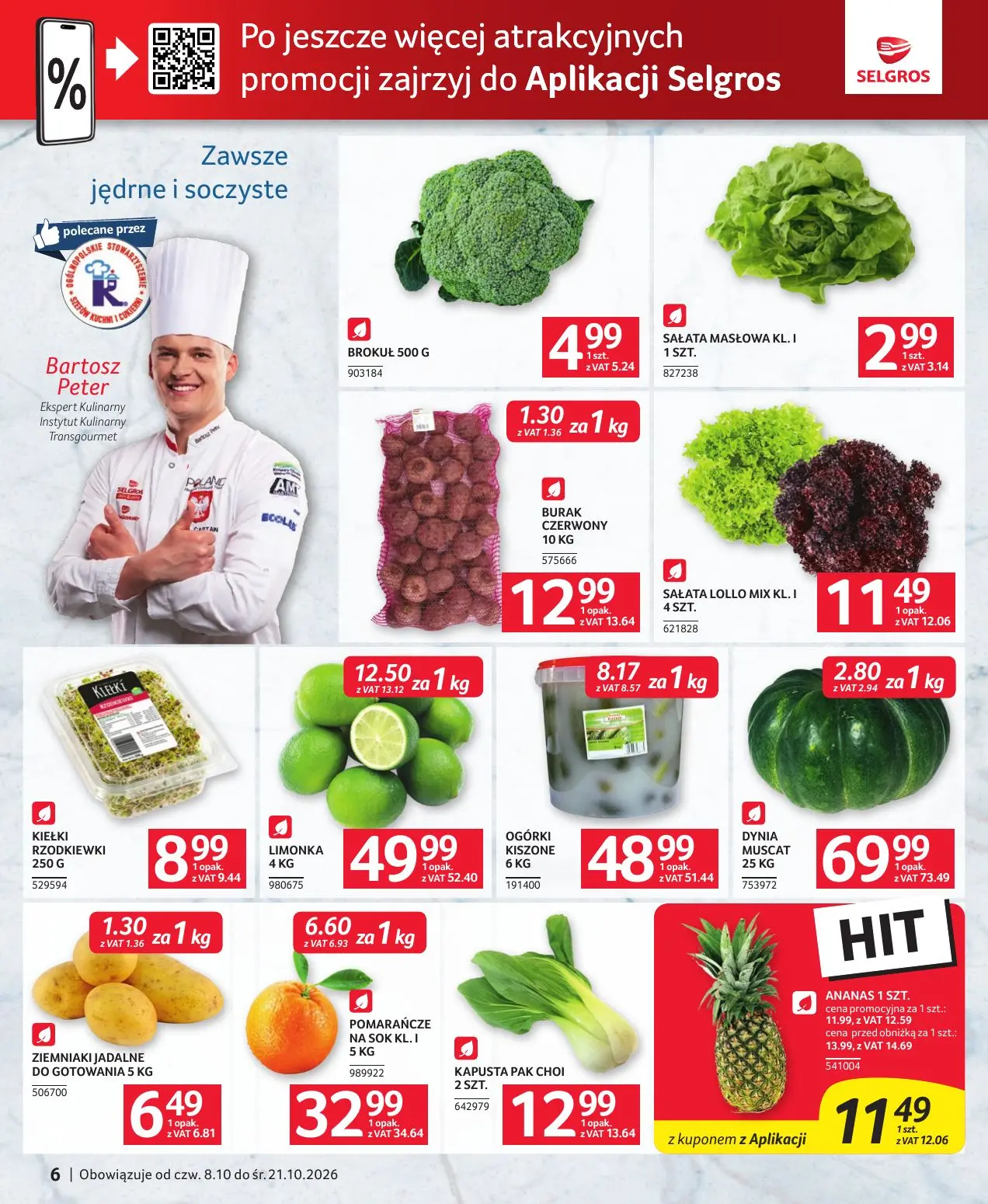 gazetka promocyjna SELGROS Oferta dla gastronomii - Strona 6