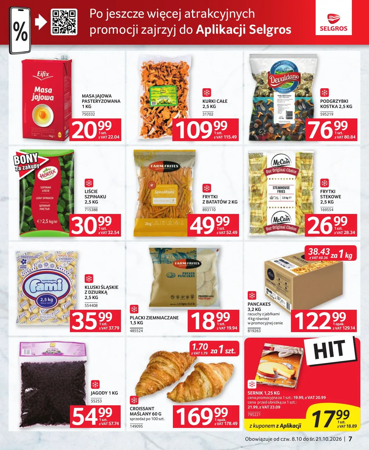 gazetka promocyjna SELGROS Oferta dla gastronomii - Strona 7