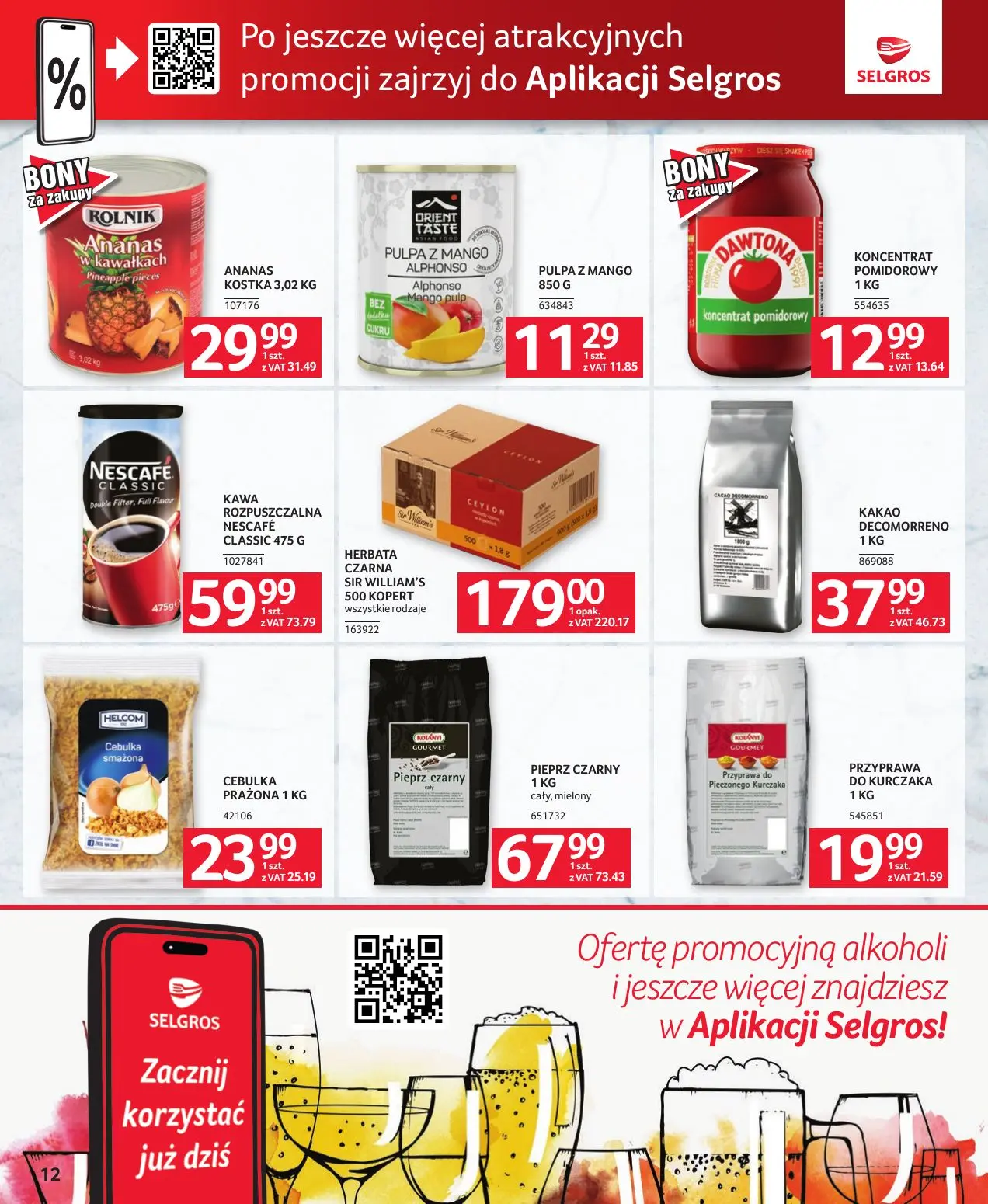 gazetka promocyjna SELGROS Oferta dla gastronomii - Strona 12