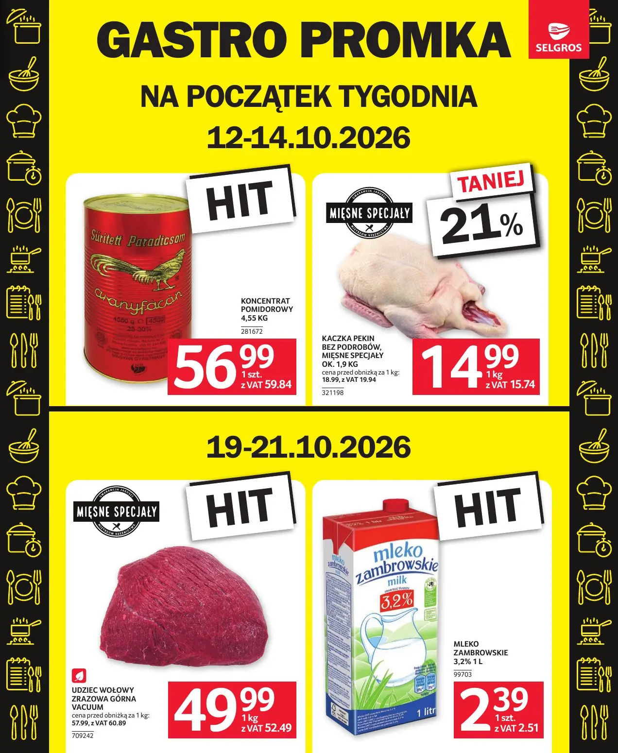 gazetka promocyjna SELGROS Oferta dla gastronomii - Strona 19