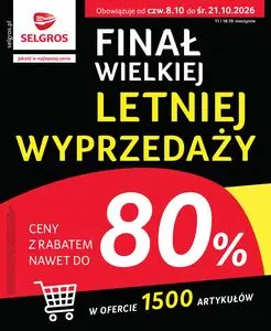 Gazetka promocyjna SELGROS, ważna od 2026-10-08 do 2026-10-21.