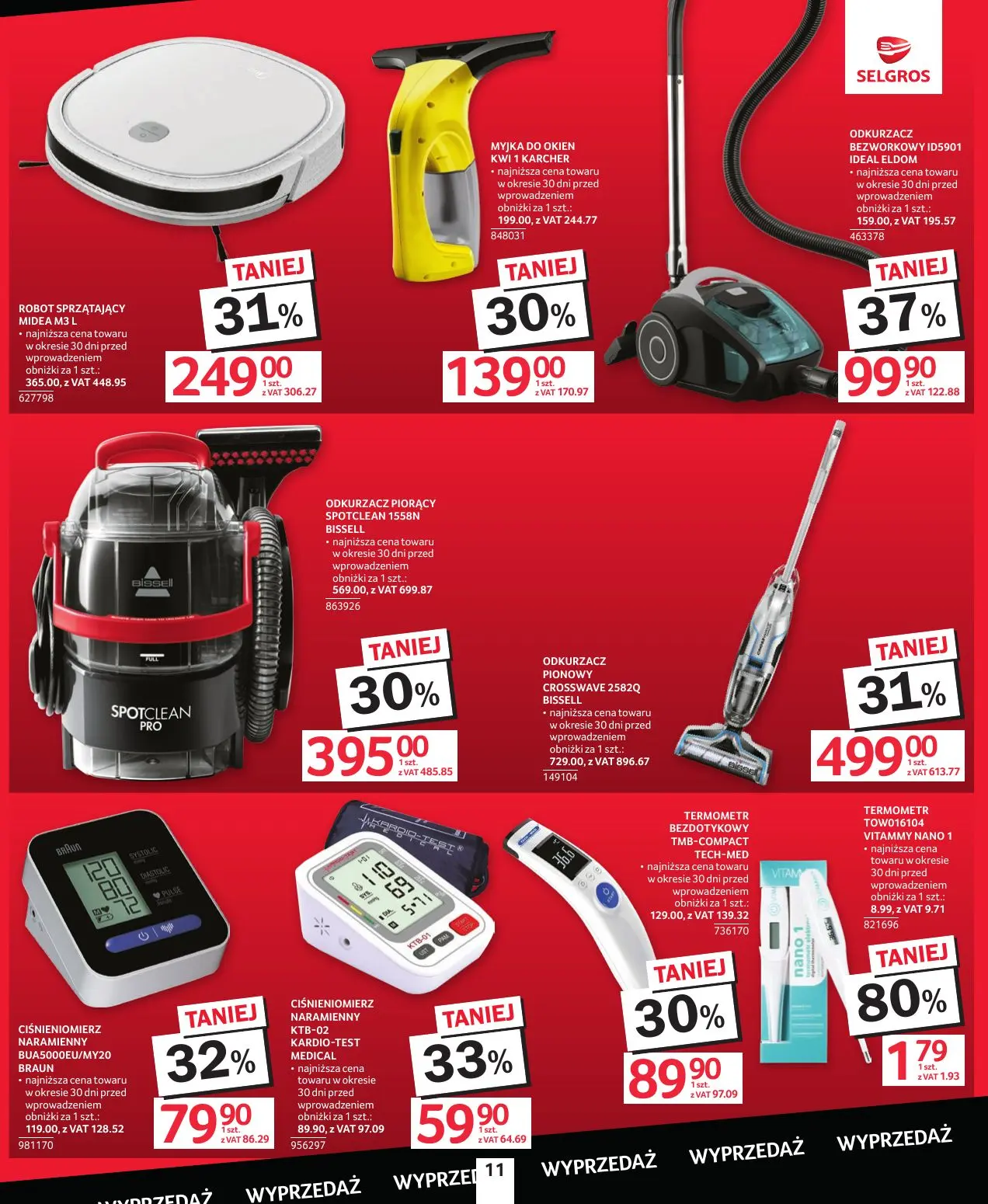gazetka promocyjna SELGROS Totalna Wyprzedaż - Strona 11
