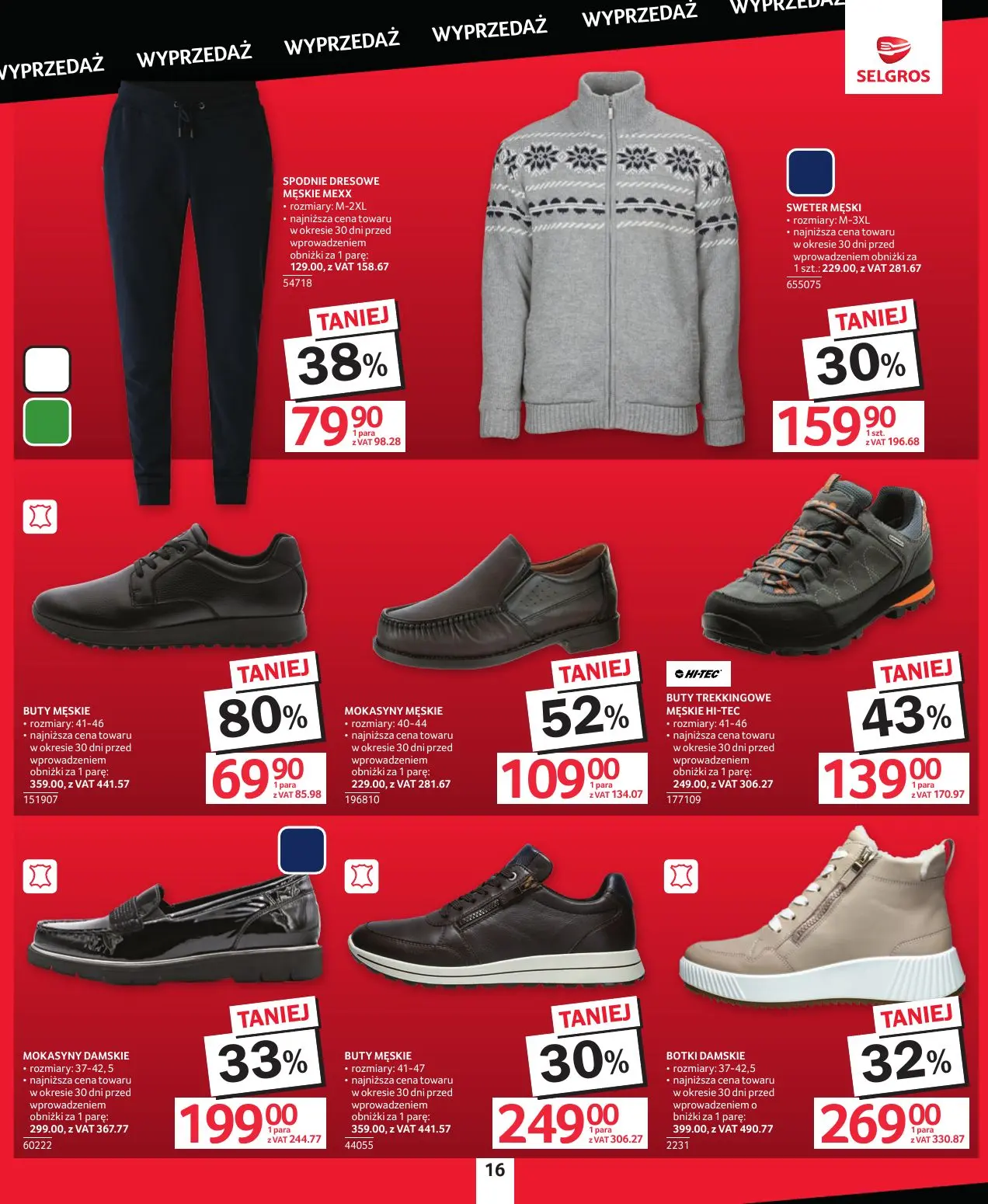 gazetka promocyjna SELGROS Totalna Wyprzedaż - Strona 16