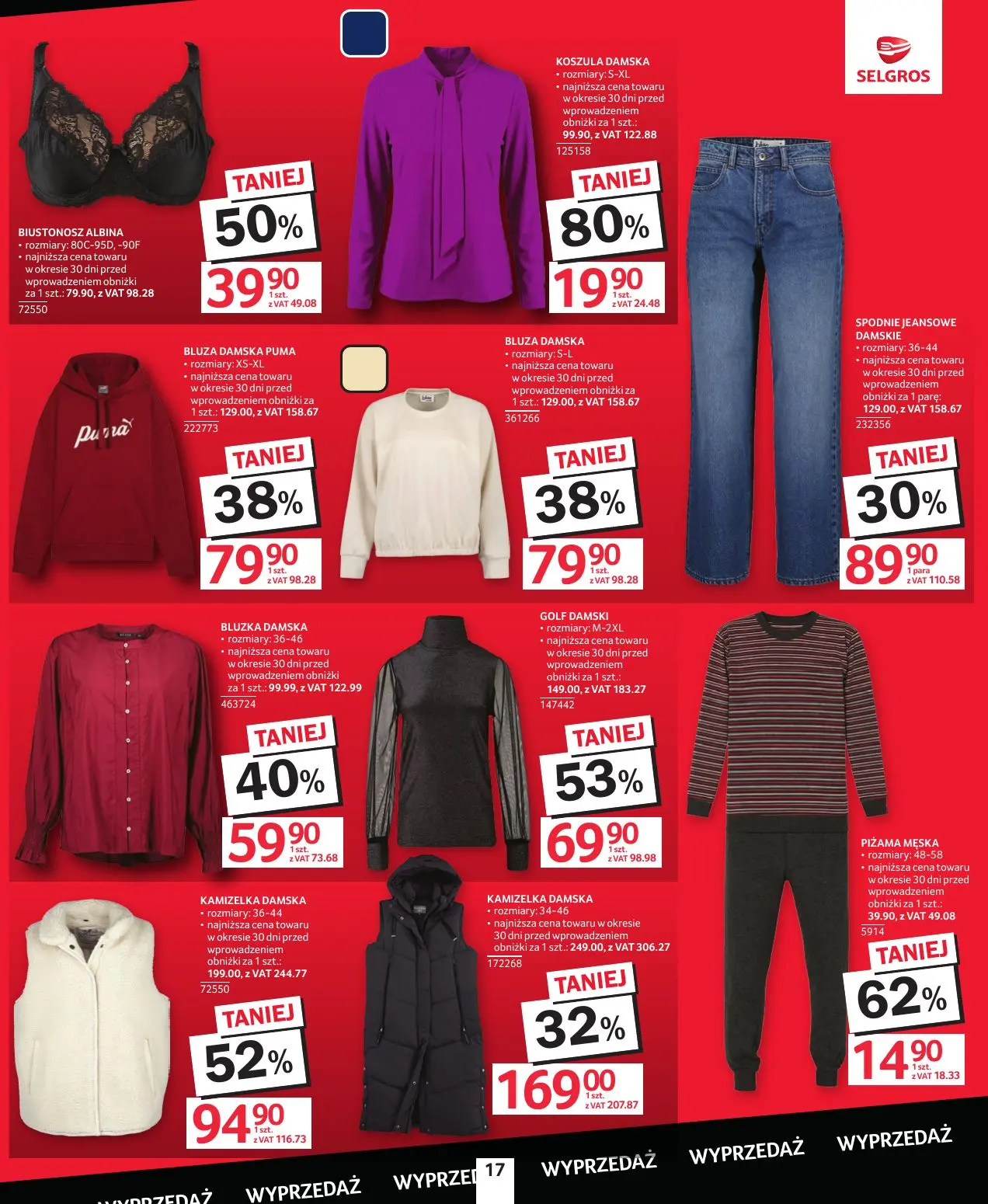 gazetka promocyjna SELGROS Totalna Wyprzedaż - Strona 17