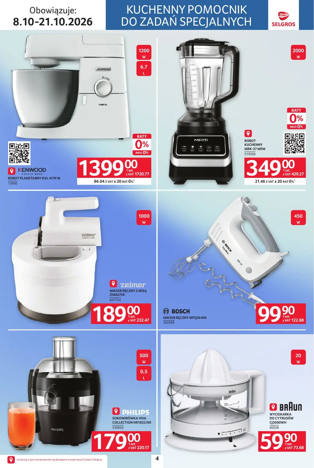 gazetka promocyjna SELGROS Katalog Elektro - Strona 4