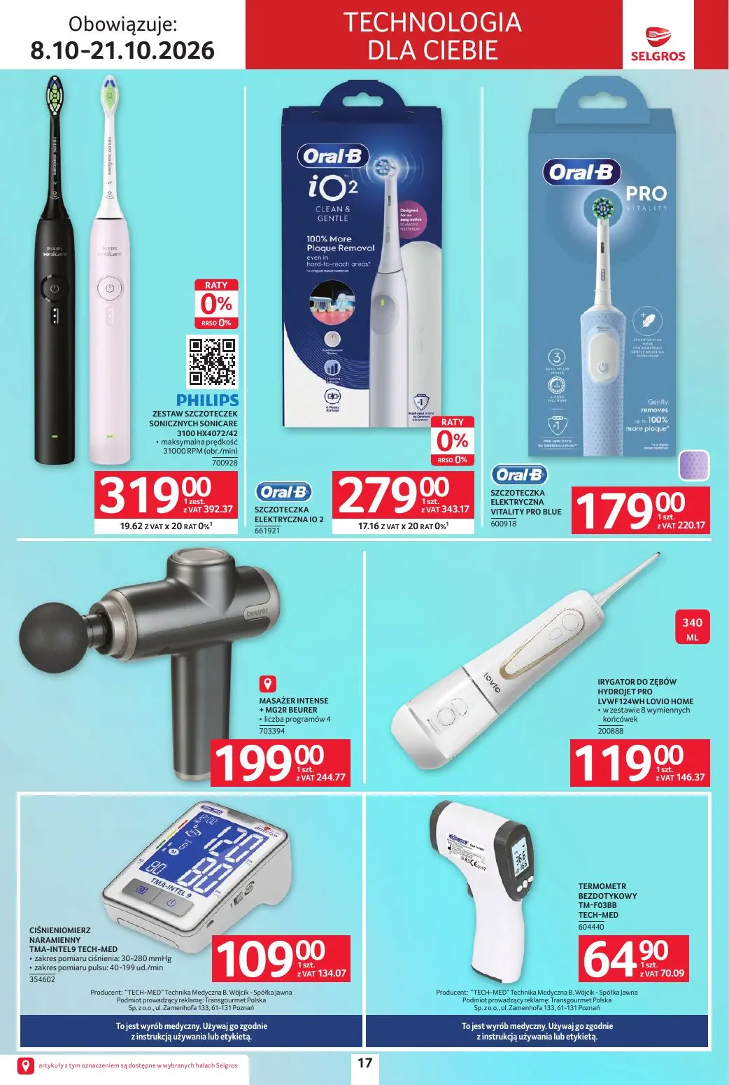gazetka promocyjna SELGROS Katalog Elektro - Strona 17