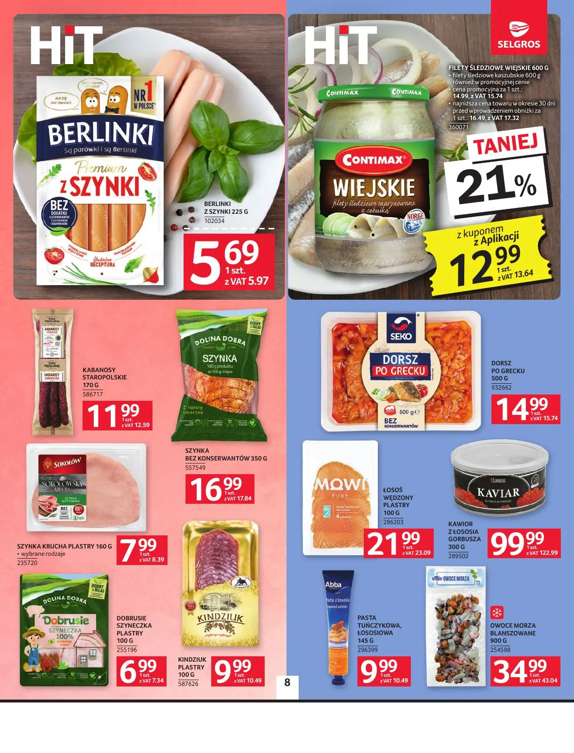 gazetka promocyjna SELGROS Oferta spożywcza - Strona 8
