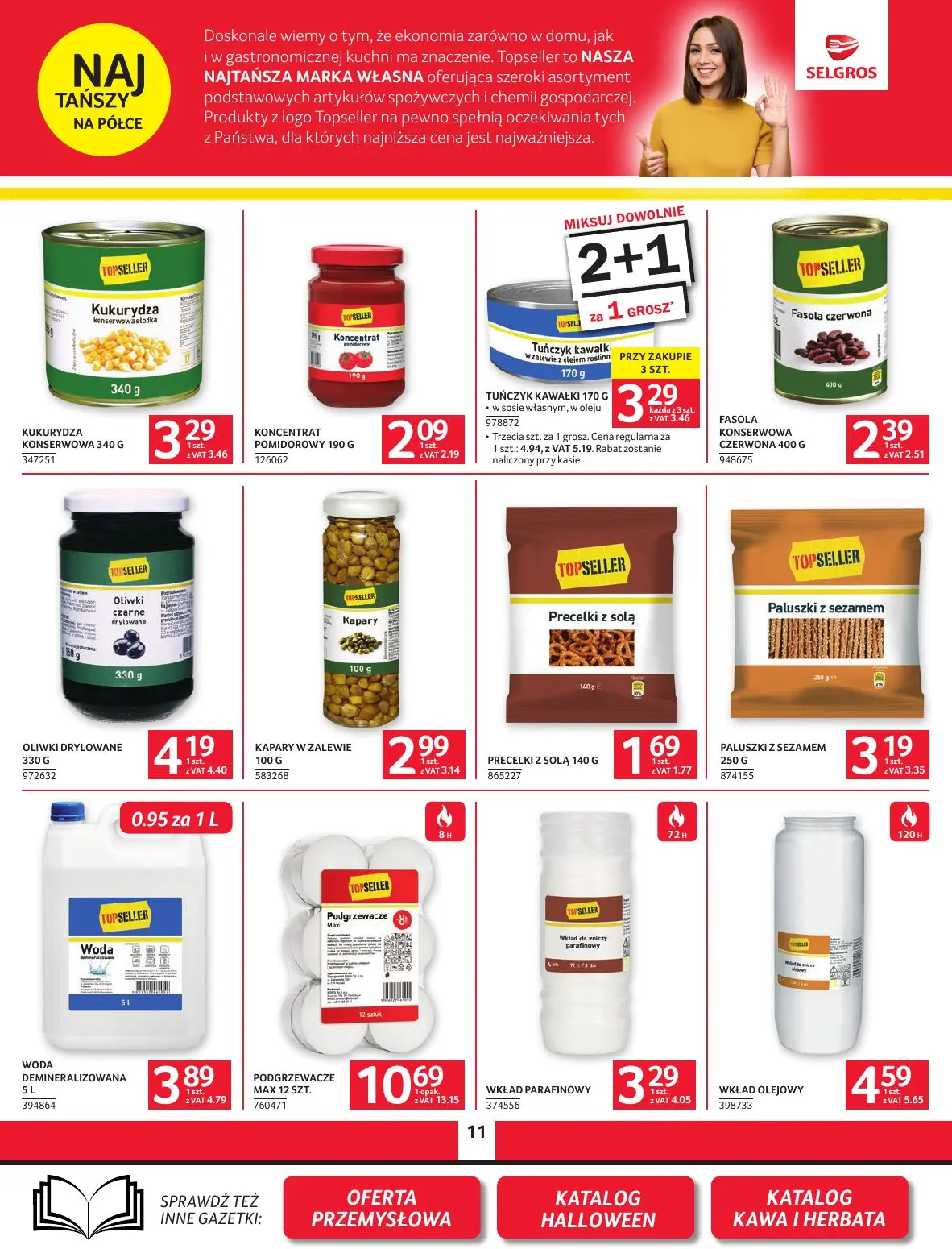 gazetka promocyjna SELGROS Oferta spożywcza - Strona 11