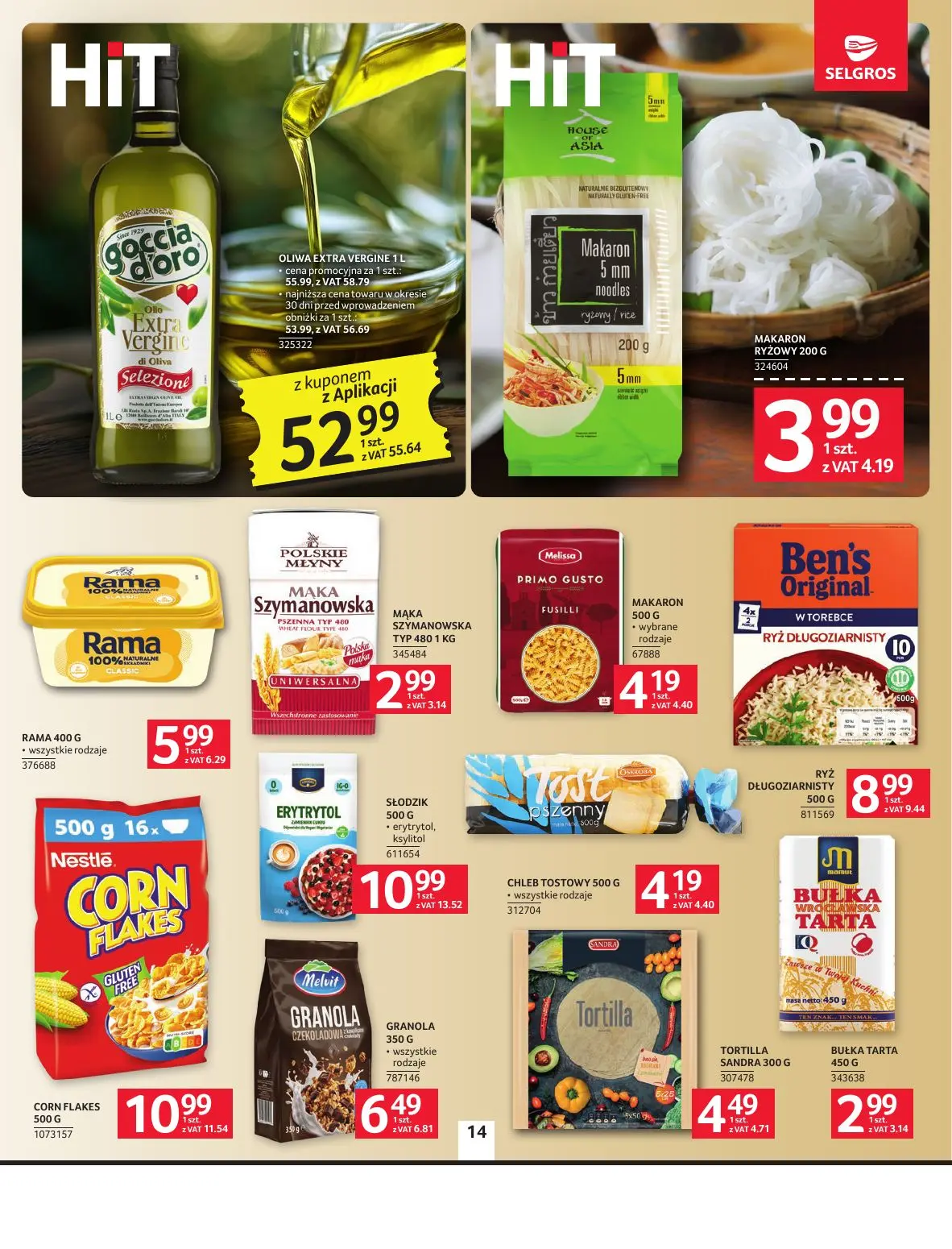 gazetka promocyjna SELGROS Oferta spożywcza - Strona 14