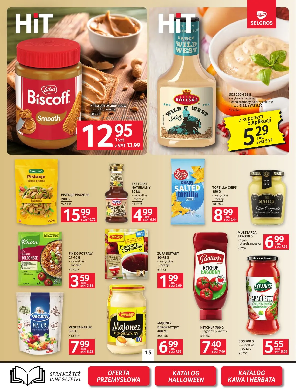 gazetka promocyjna SELGROS Oferta spożywcza - Strona 15