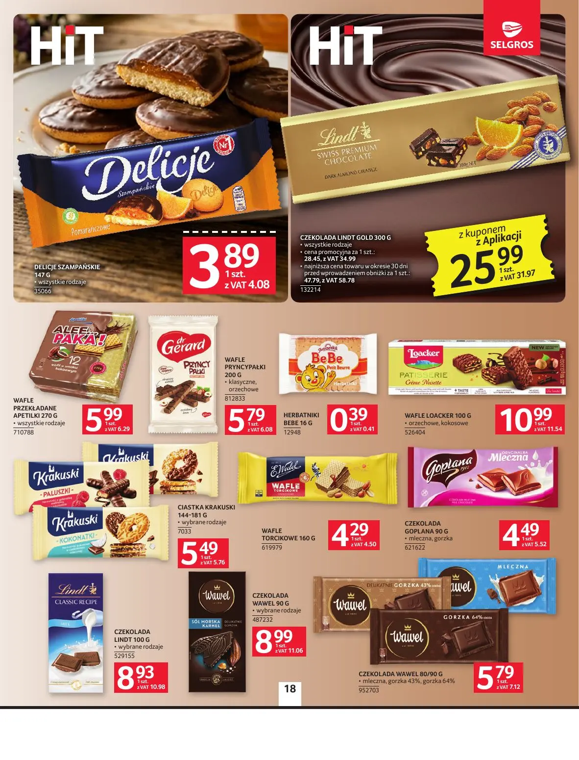 gazetka promocyjna SELGROS Oferta spożywcza - Strona 18