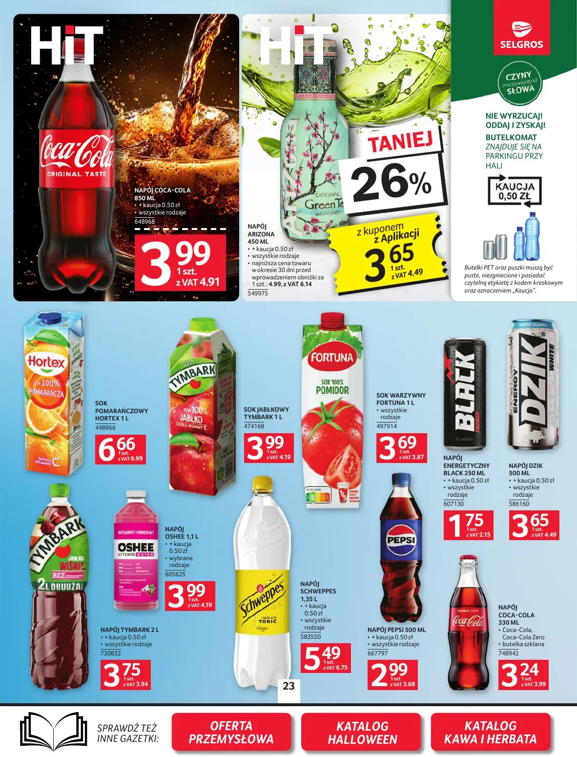 gazetka promocyjna SELGROS Oferta spożywcza - Strona 23