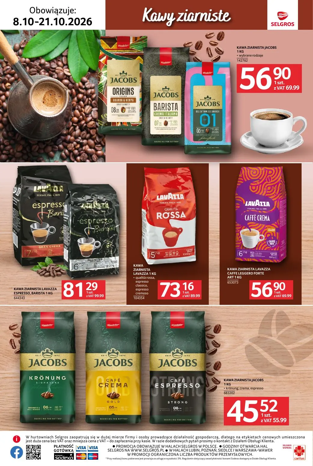gazetka promocyjna SELGROS Katalog Kawa i herbata - Strona 2