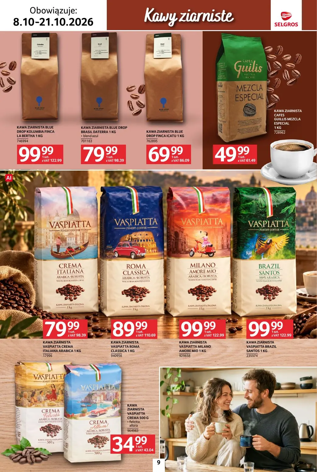 gazetka promocyjna SELGROS Katalog Kawa i herbata - Strona 9