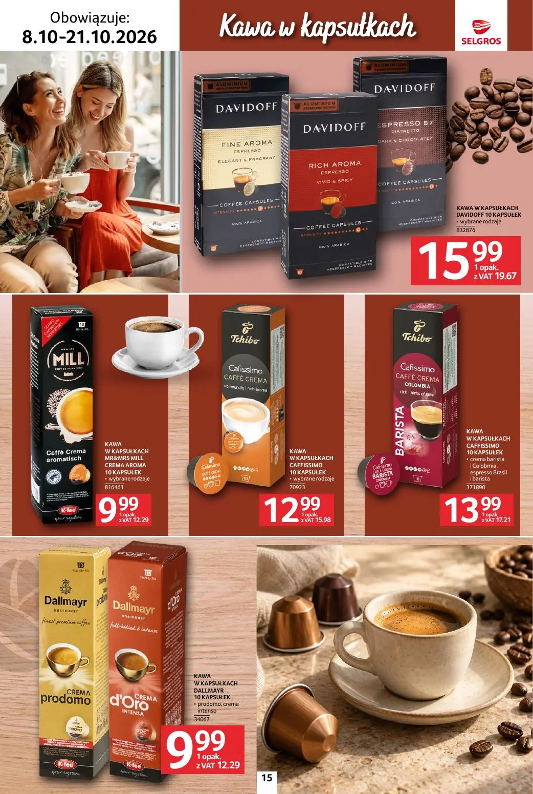 gazetka promocyjna SELGROS Katalog Kawa i herbata - Strona 15