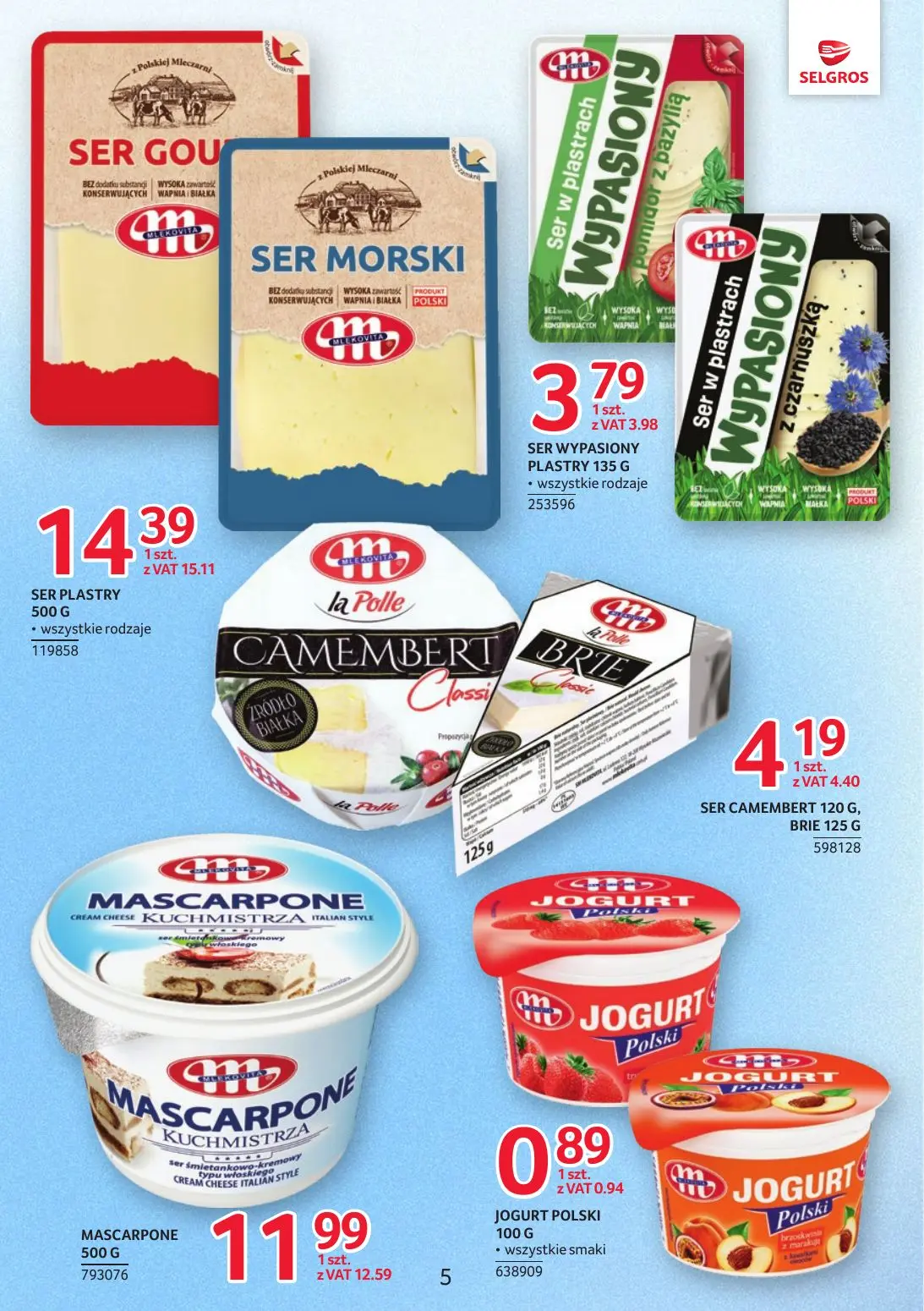 gazetka promocyjna SELGROS Katalog Markowe Produkty - Strona 5