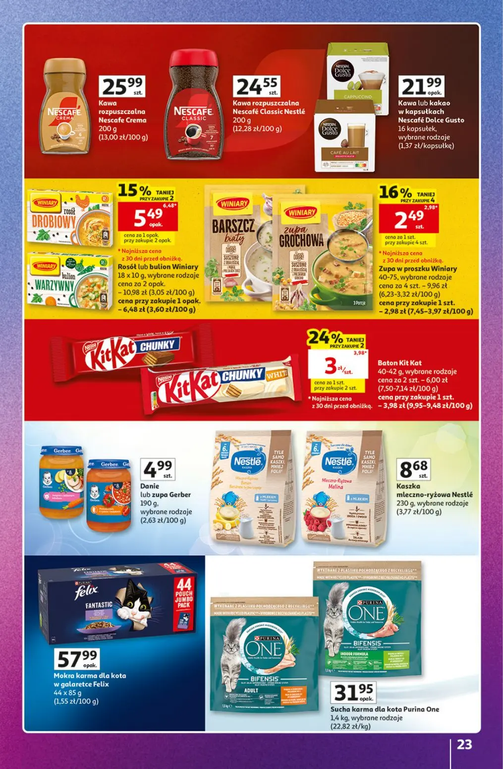 gazetka promocyjna Auchan Znane marki - Strona 23