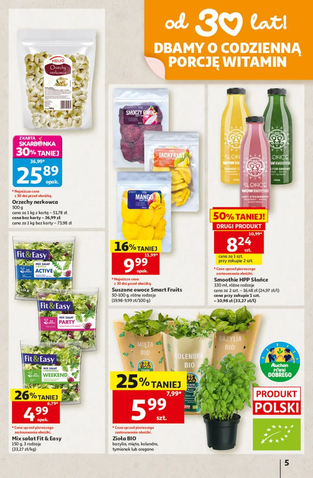 gazetka promocyjna Auchan Orły oszczędzania - Strona 5