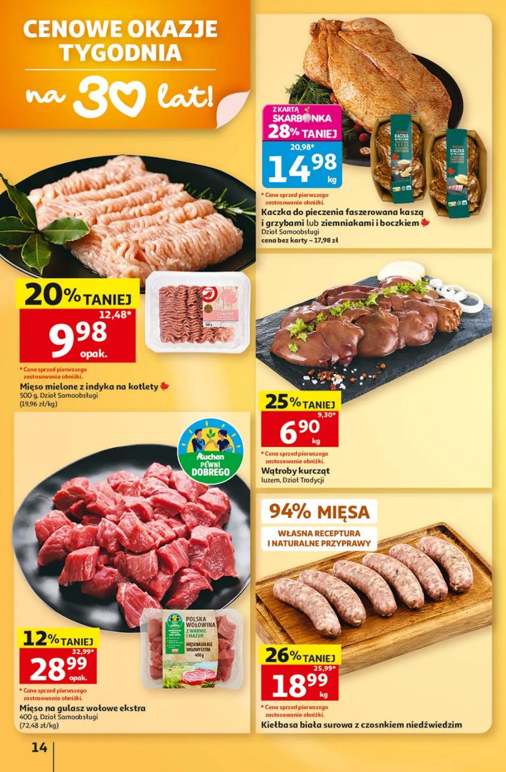gazetka promocyjna Auchan Orły oszczędzania - Strona 14