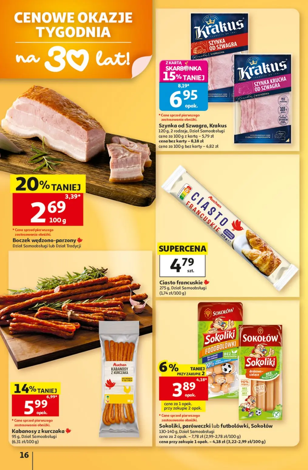 gazetka promocyjna Auchan Orły oszczędzania - Strona 16